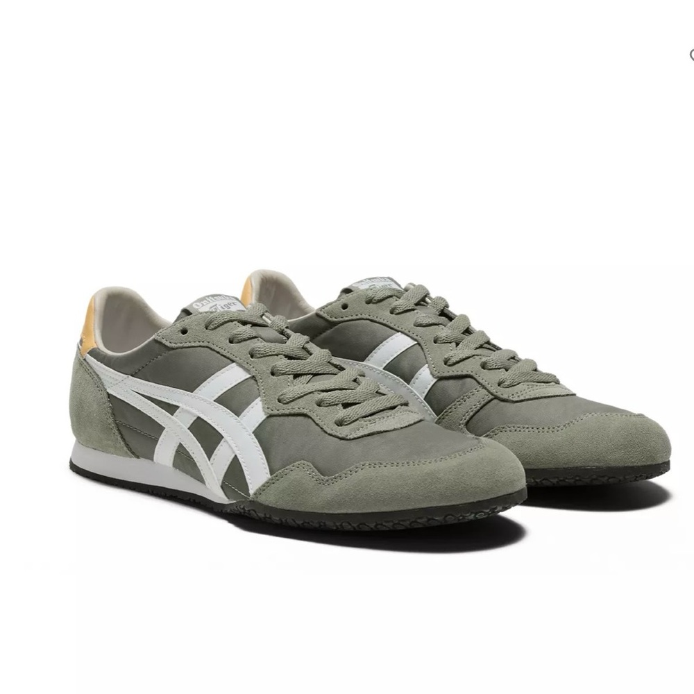 Onitsuka Tiger by Asics Sneakers Burnt Olive and White